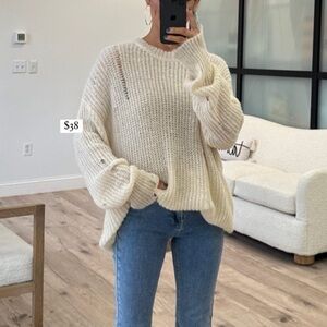 Talulah distressed sweater